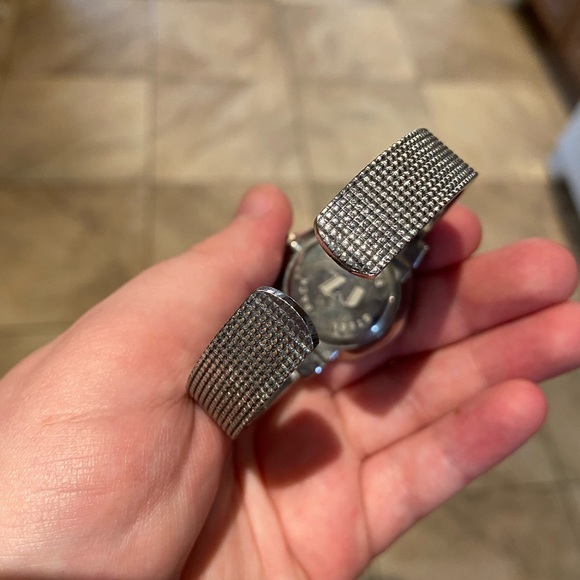 Silver Women’s Open Bangle Watch - Picture 2 of 8